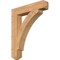 Ekena Millwork Thorton Craftsman Smooth Bracket, Western Red Cedar, 5 1/2"W x 32"D x 38"H BKT06X32X38THR04SWR - alternate 1